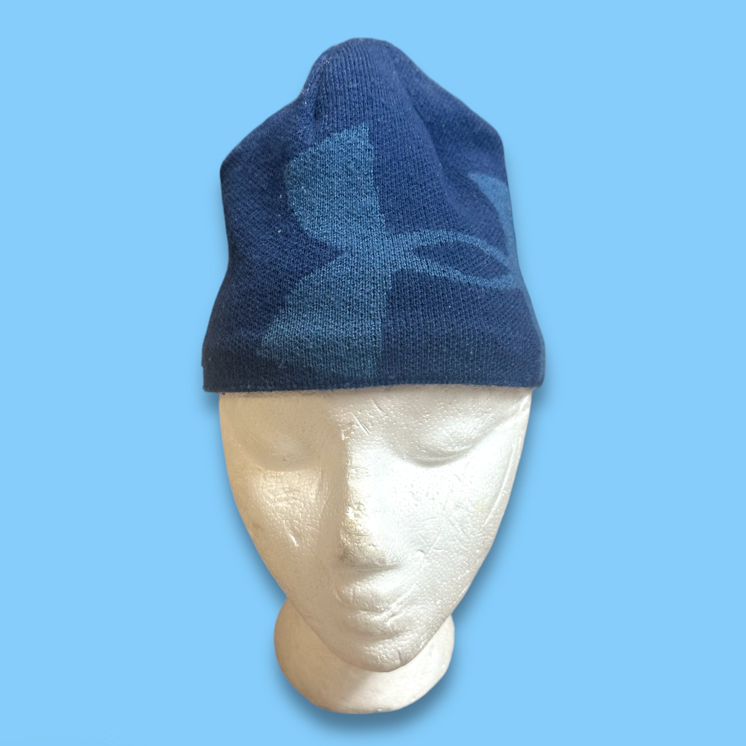 00’s Under Armour Graphic Beanie Navy (One Size)