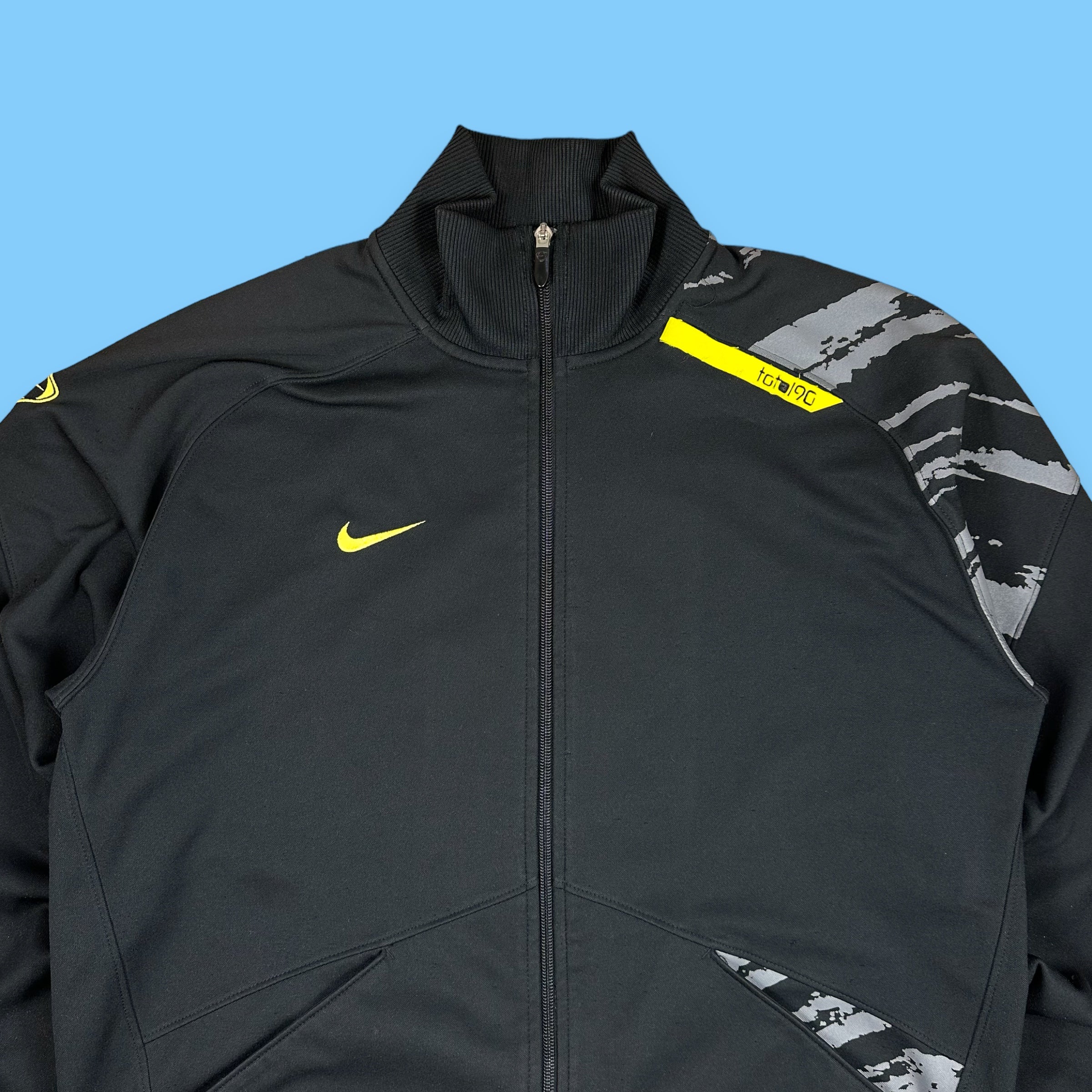 00’s Nike T90 Zip-Up Jumper (L)