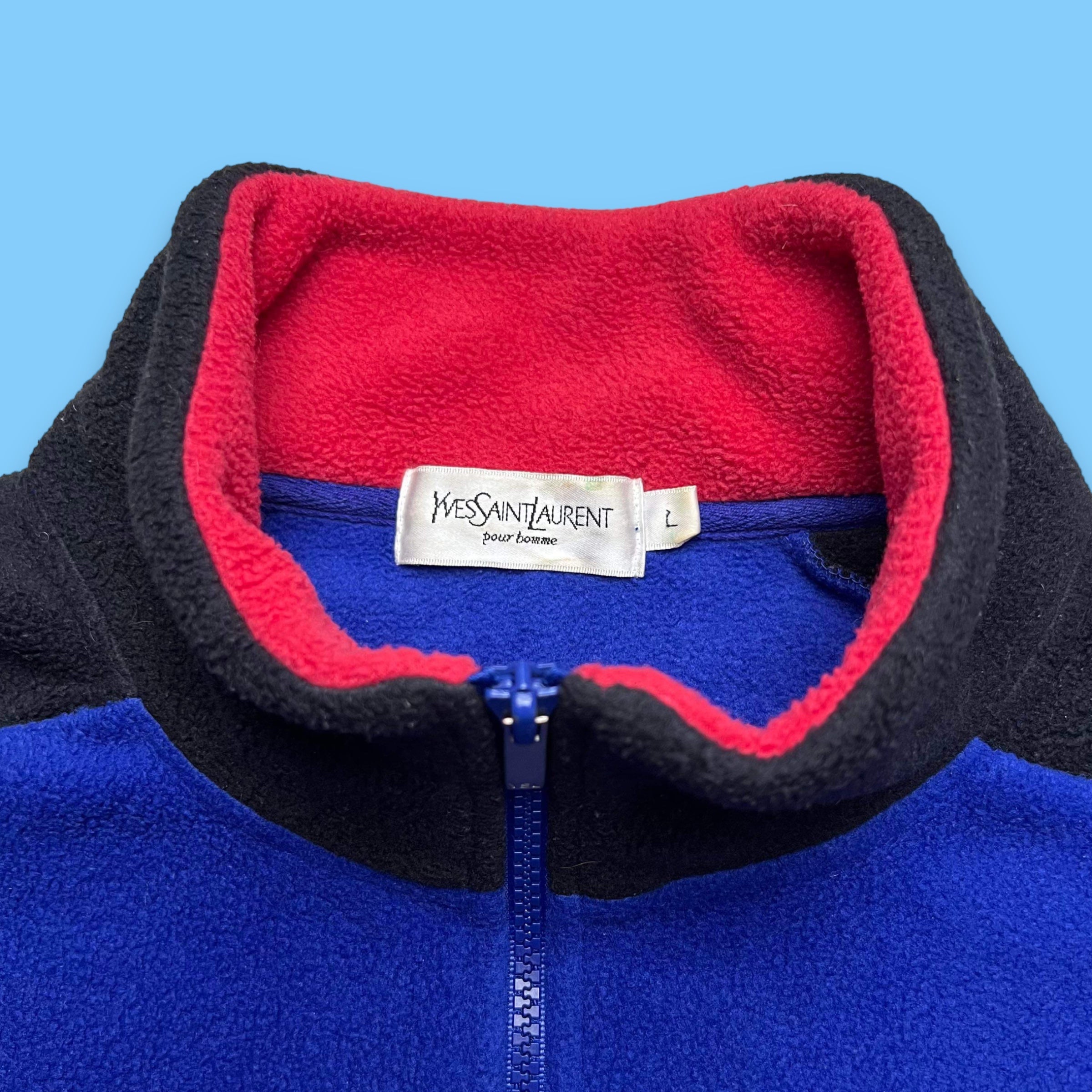 Ysl clearance fleece jacket