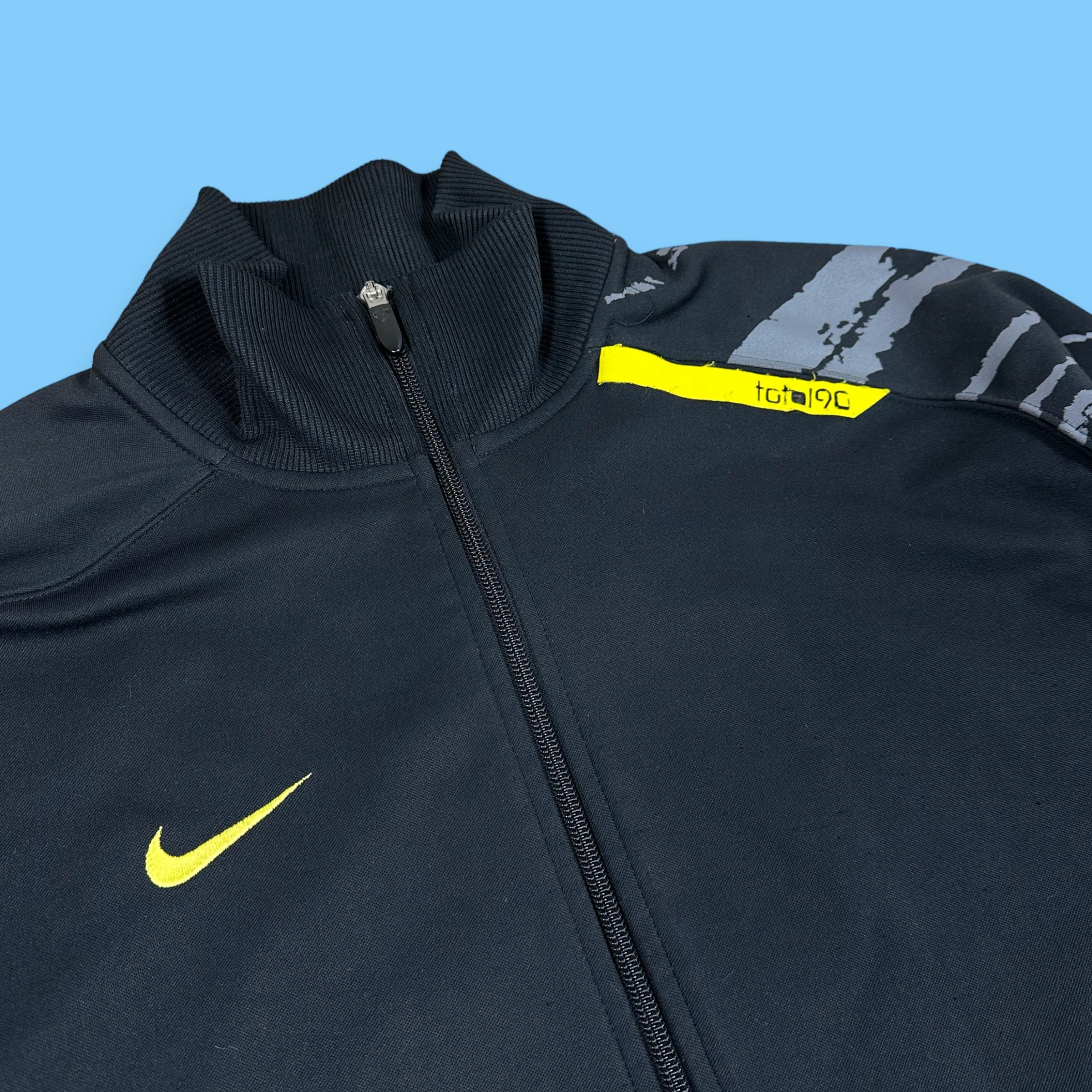 00’s Nike T90 Zip-Up Jumper (L)